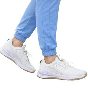 Clove Nursing Shoes White Healthcare Slip Resistant Work Sneakers